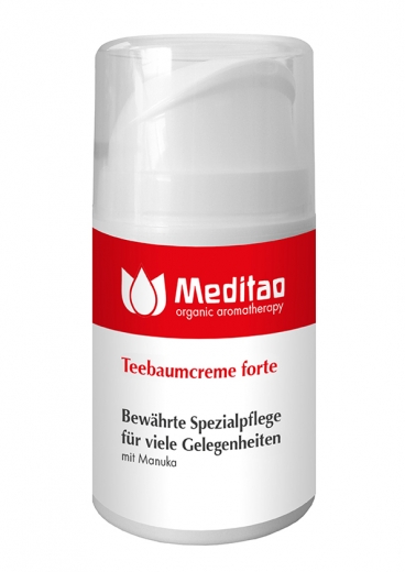 Meditao Krem z drzewem herbacianym i manuką forte, 50 ml BIO/NaTrue/Vegan